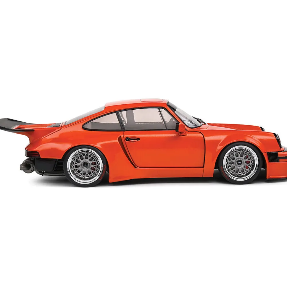 2022 KS-R Porsche - Orange 1:18 Scale Diecast Model Car by Solido