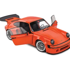 2022 KS-R Porsche - Orange 1:18 Scale Diecast Model Car by Solido