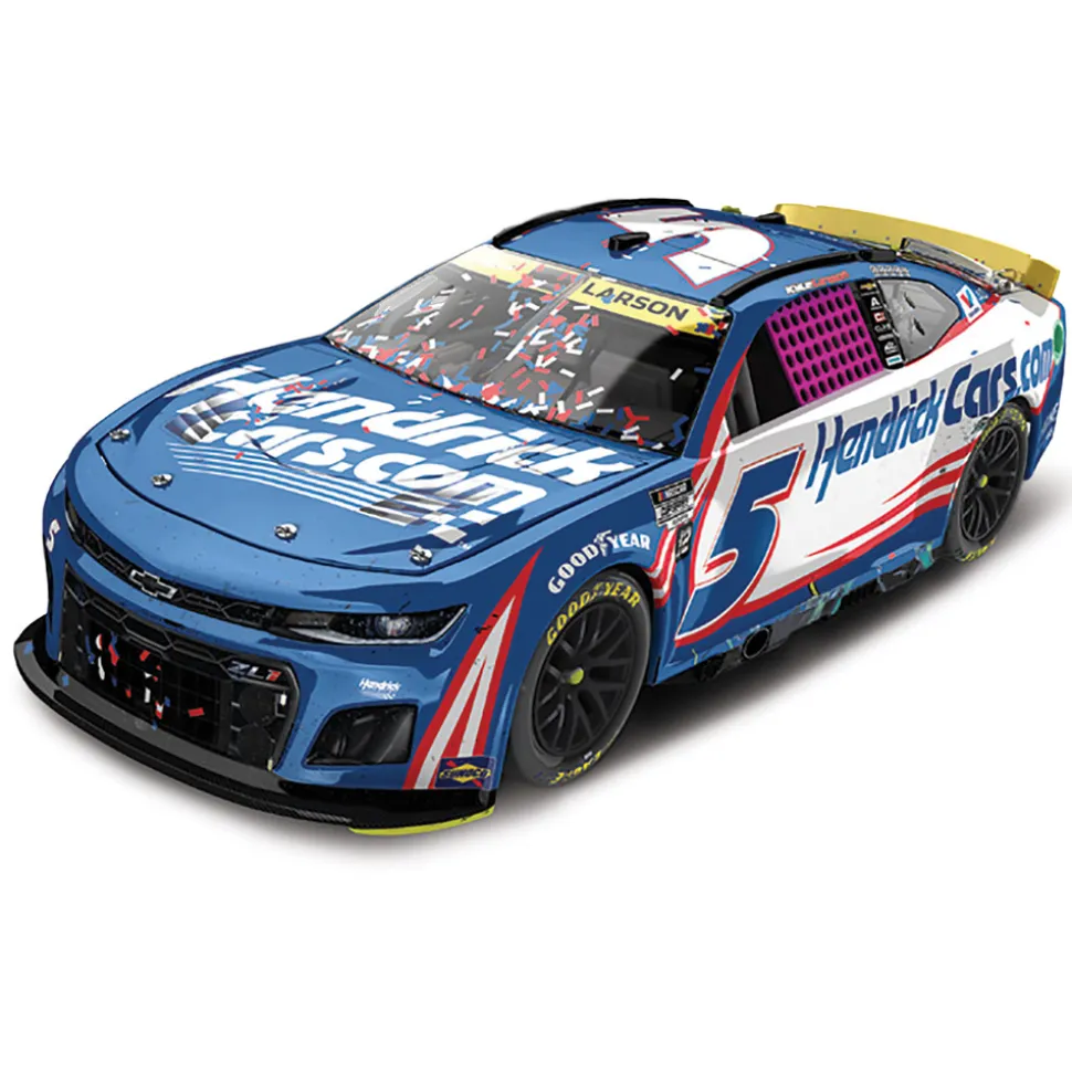 2024 Kyle Larson Chevrolet Camaro - Hendrickcars.Com Charlotte Roval Raced Win NASCAR Diecast 1:64 Scale Diecast Model Car by Lionel Racing