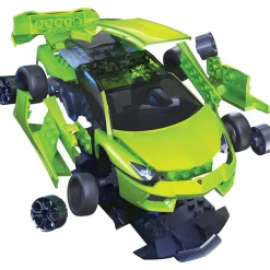 Lamborghini Aventador - Green - Quickbuild 33 Parts Plastic Model Kit by Airfix