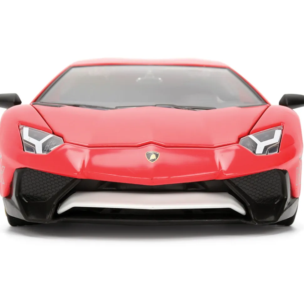 Lamborghini Aventador W/Knuckles Diecast Figure 1:24 Scale Diecast Model Car by Jada Toys