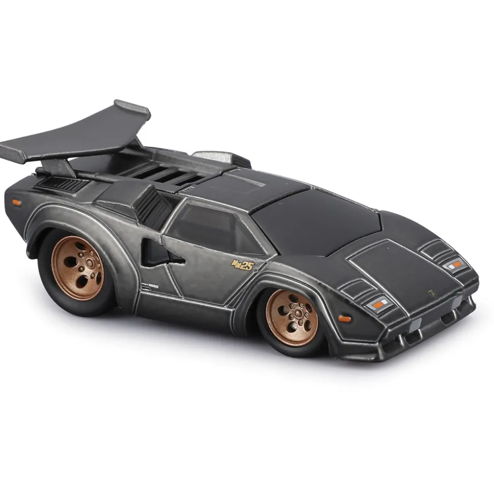 Lamborghini Countach - Gray - Muscle Machines 25th 1:64 Scale by Muscle Machines