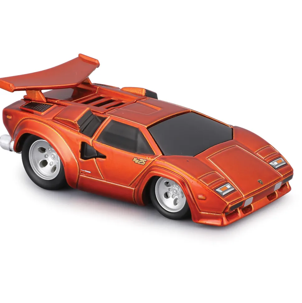 Lamborghini Countach - Orange - Muscle Machines 25th 1:64 Scale by Muscle Machines