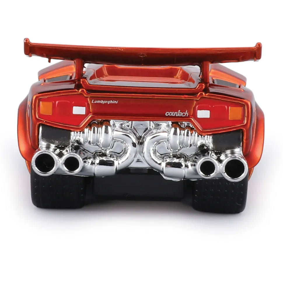 Lamborghini Countach - Orange - Muscle Machines 25th 1:64 Scale by Muscle Machines