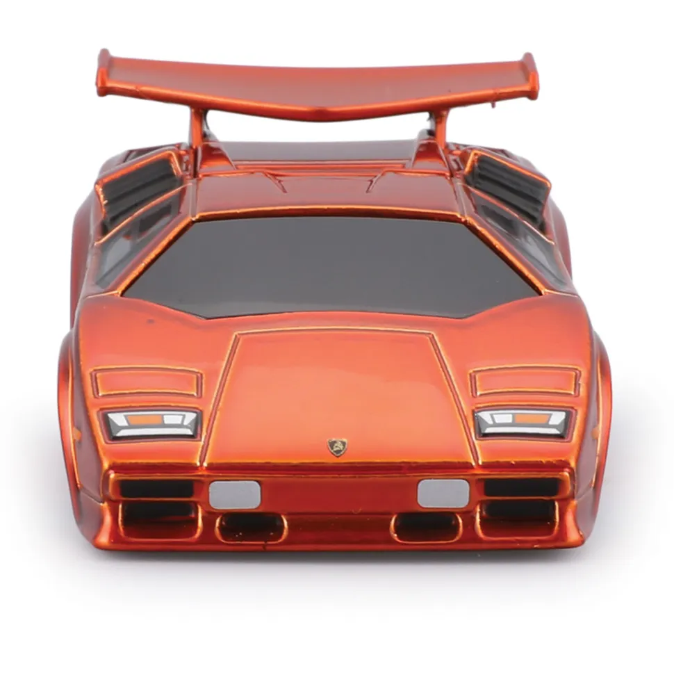 Lamborghini Countach - Orange - Muscle Machines 25th 1:64 Scale by Muscle Machines