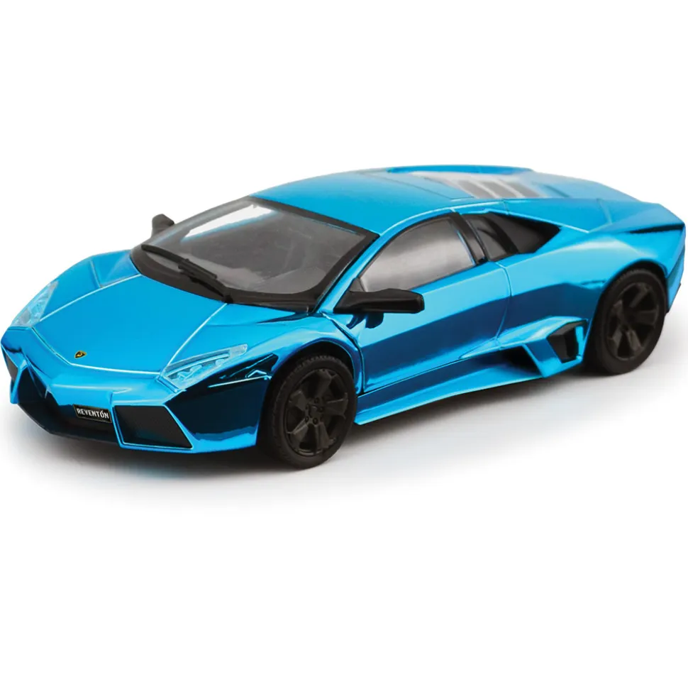 Lamborghini Reventon Mirror Finish Blue - That's a Wrap 1:24 Scale Diecast Model Car by Motormax