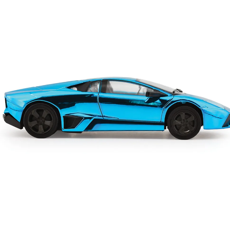 Lamborghini Reventon Mirror Finish Blue - That's a Wrap 1:24 Scale Diecast Model Car by Motormax