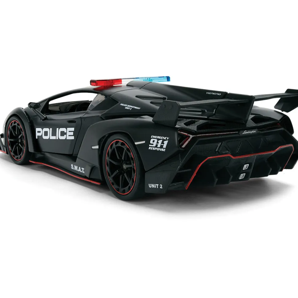 Lamborghini Veneno - Hyperspec Police 1:24 Scale Diecast Model Car by Jada Toys