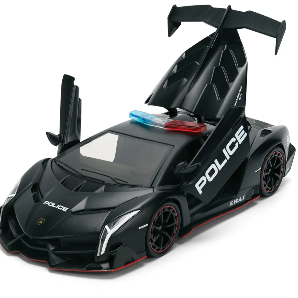 Lamborghini Veneno - Hyperspec Police 1:24 Scale Diecast Model Car by Jada Toys