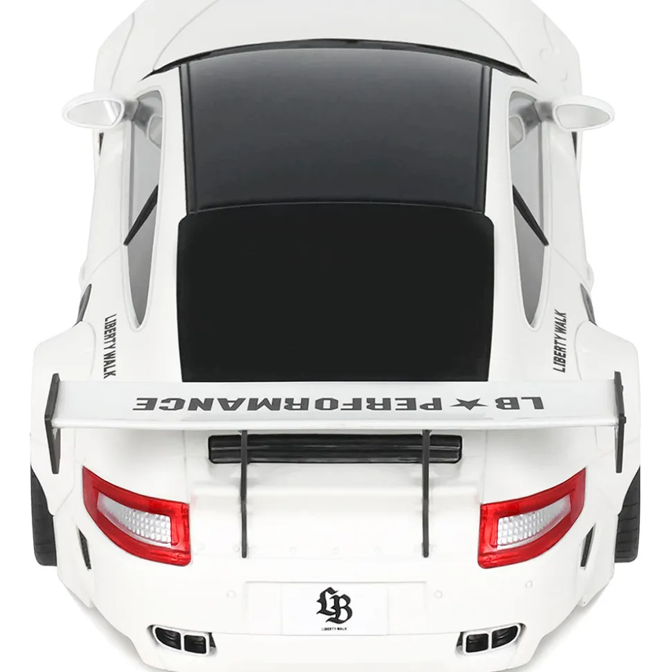 2024 LB-Works Porsche Turbo - White 1:18 Scale Cast Resin Model Car by GT Spirit