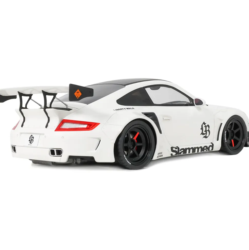 2024 LB-Works Porsche Turbo - White 1:18 Scale Cast Resin Model Car by GT Spirit