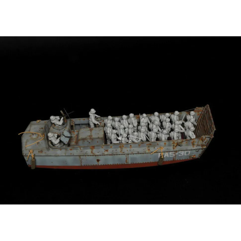 LCVP With US Infantry 1/35 Kit 1:35 Scale Plastic Model Kit by Italeri