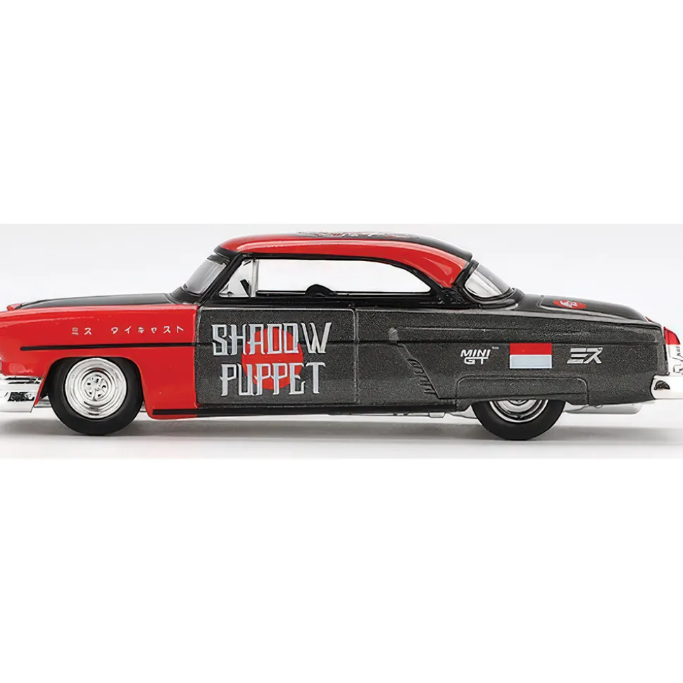 1954 Lincoln Capri Hot Rod - Shadow Puppet 1:64 Scale Diecast Model Car by Mini GT