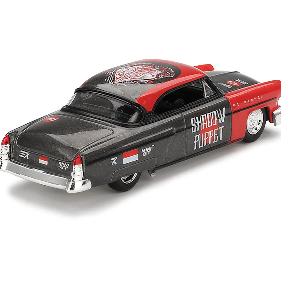 1954 Lincoln Capri Hot Rod - Shadow Puppet 1:64 Scale Diecast Model Car by Mini GT