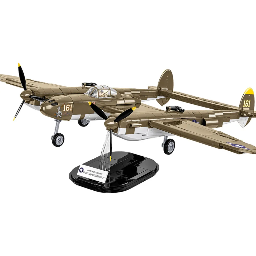 Lockheed P-38 Lightning (H) Fighter Building Brick Set 1:32 Scale by Cobi Toys
