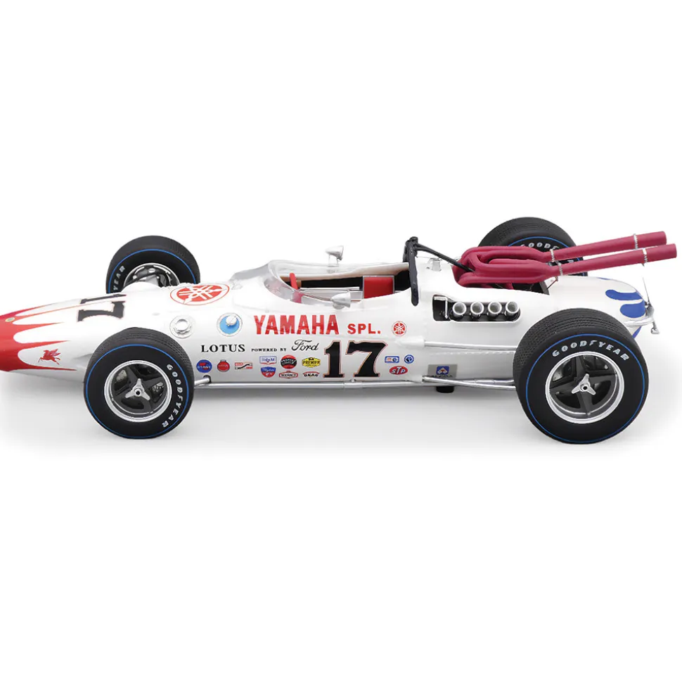 1965 Lotus 38 Indy 500 - # 17 Driver Dan Gurney 1:18 Scale Cast Resin Model Car by Tecnomodel