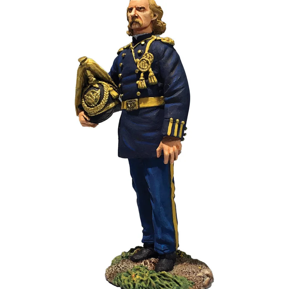 Lt. Col. George Armstrong Custer, 1876 1/30 Figure William Britain (32004) 1:30 scale Metal by William Britain