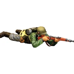Lying Prone Rifleman 1/30 Figure K&C (WH133) 1:30 scale Metal by King and Country