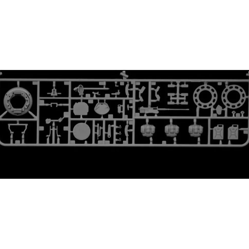 M1A1/A2 Abrams 1/35 Kit 1:35 Scale Plastic Model Kit by Italeri