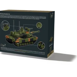 M1A2 Abrams Building Block Model - 1024 Pieces 1:48 Scale Building Brick Set by Atom Brick Company