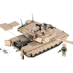 M1A2 ABRAMS US Tank Building Brick Set 1:35 Scale by Cobi Toys