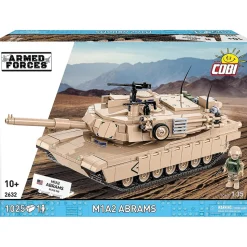 M1A2 ABRAMS US Tank Building Brick Set 1:35 Scale by Cobi Toys