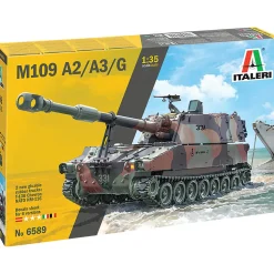 M109 A2/A3G Howitzer 1/35 Kit 1:35 Scale Plastic by Italeri