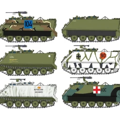 M113A1 Armored Personnel Carrier 1/35 Kit 1:35 scale Plastic by Italeri