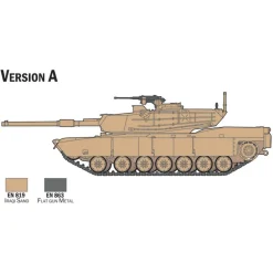 M1 Abrams 1/72 Kit 1:72 Scale Plastic Model Kit by Italeri