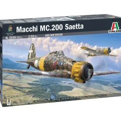 Macchi MC.200 Saetta 1/32 Kit Italeri (2516) 1:32 scale Plastic by Italeri