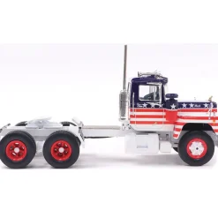 1966 Mack R Series - Red & Blue 1:43 Scale Diecast Model Truck by IXO Models