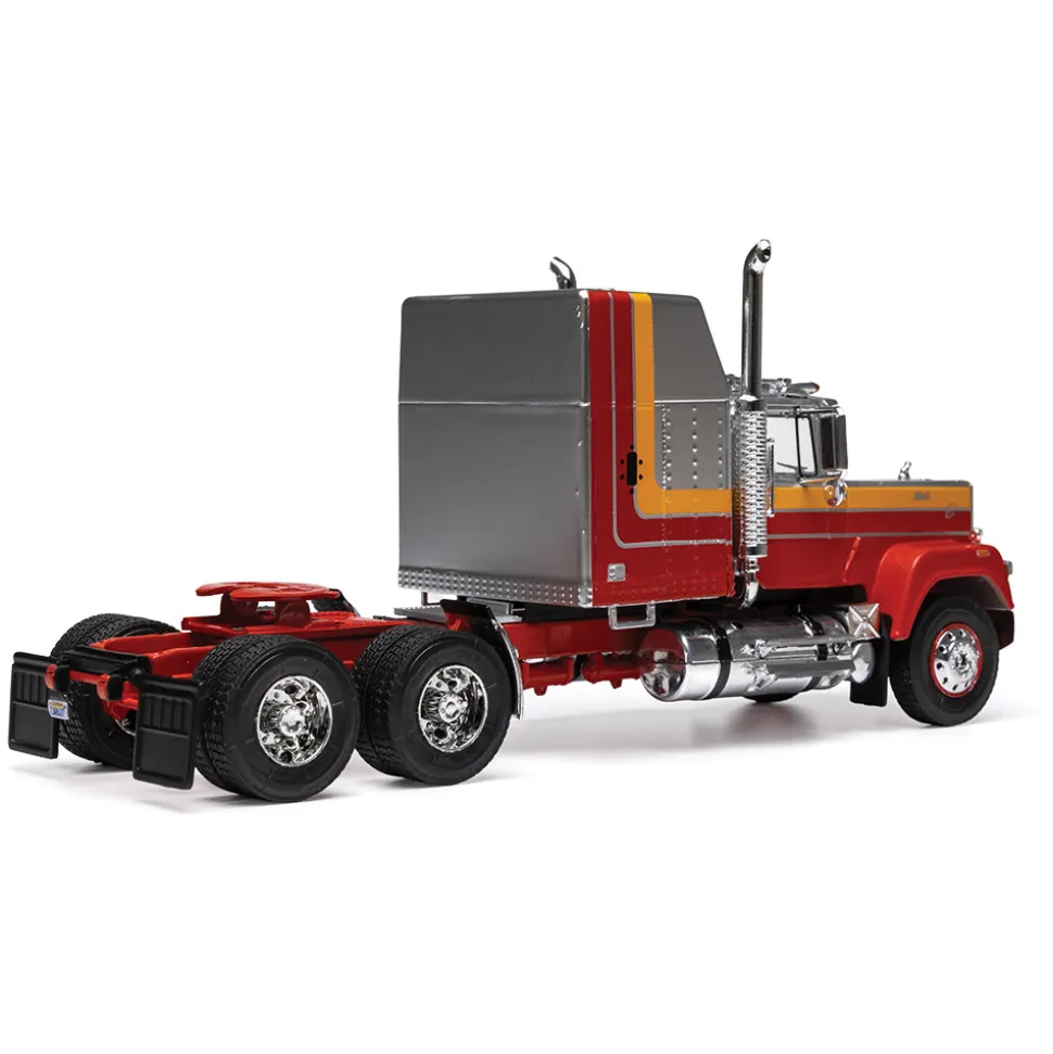 1985 Mack Superliner Magnum - Red and Silver 1:43 Scale Diecast Model Truck by IXO Models