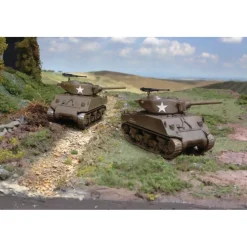 M4A3E2 “Jumbo” Sherman 1/72 Kit 1:72 Scale Plastic Model Kit by Italeri