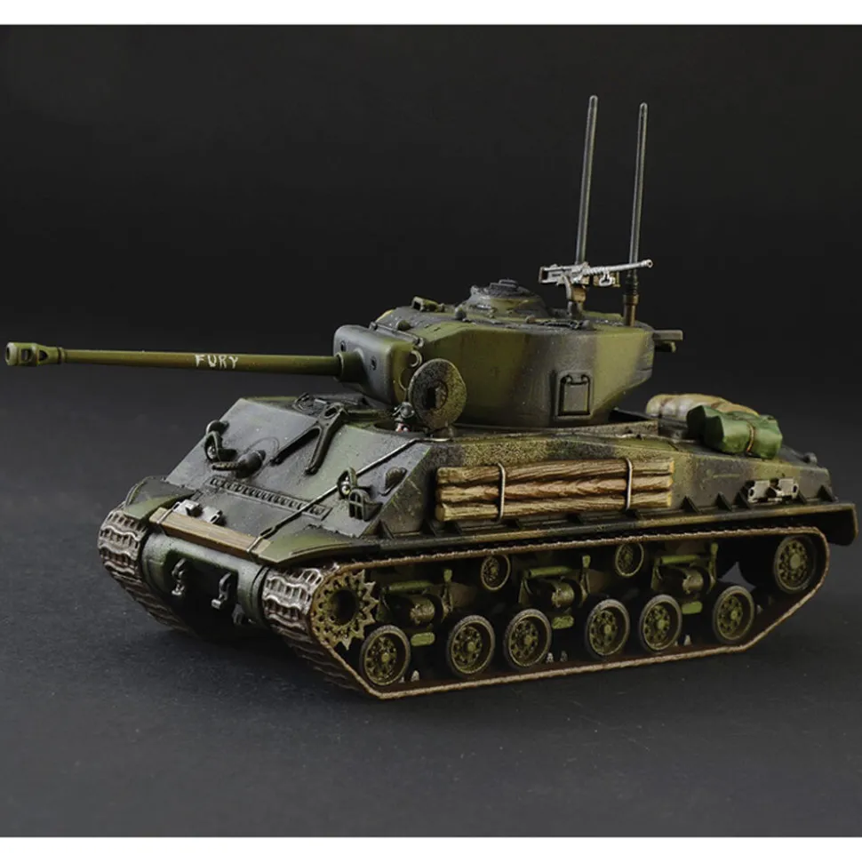 M4A3E8 Sherman 1/56 Kit 1:56 Scale Plastic Model Kit by Italeri
