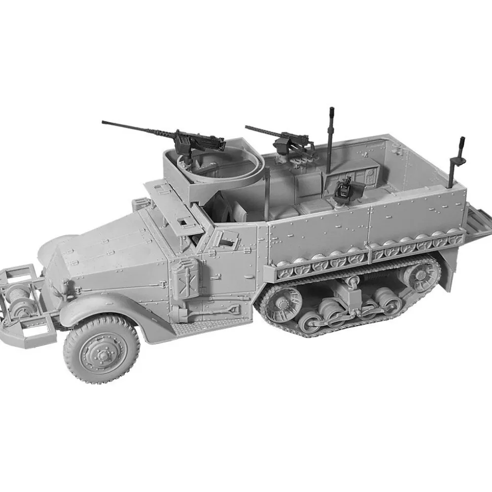 M3A1 Half-Track 1/30 Kit Campaign Miniatures (70002) 1:30 Scale Resin by Campaign Miniatures
