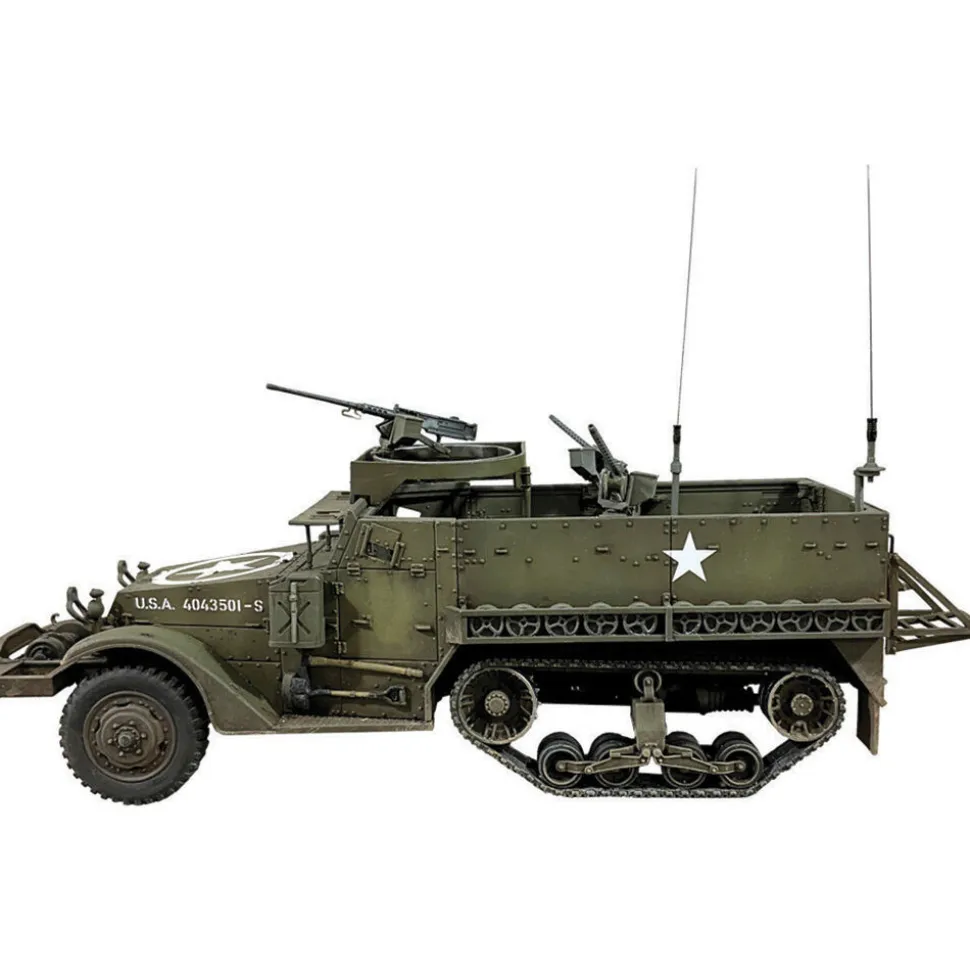 M3A1 Half-Track 1/30 Kit Campaign Miniatures (70002) 1:30 Scale Resin by Campaign Miniatures