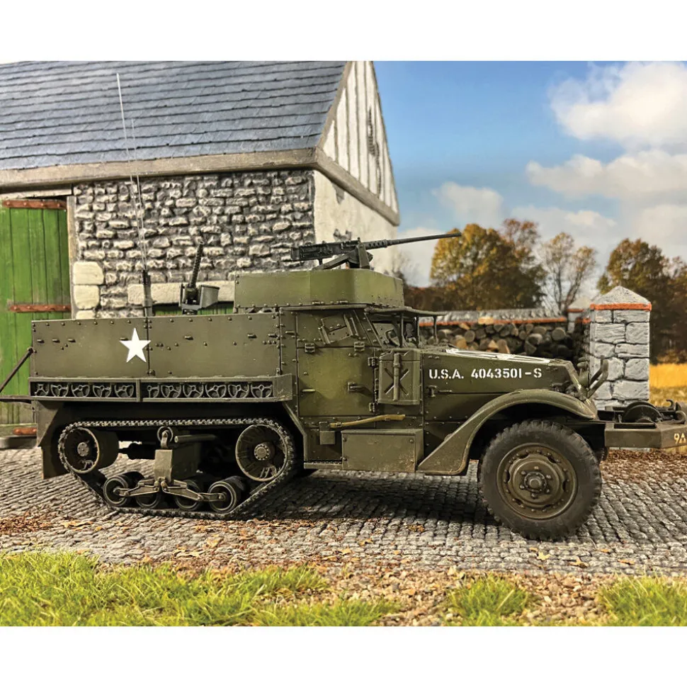 M3A1 Half-Track 1/30 Kit Campaign Miniatures (70002) 1:30 Scale Resin by Campaign Miniatures