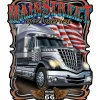 Main Street Trucking Sign Wall Sign by Vintage Signs