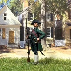 Major John Buttrick, Massachusetts Minuteman William Britain (16107) 1:30 Scale Metal by William Britain