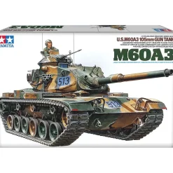 M60A3 105mm Gun Tank 1/35 Kit Tamiya (35140) 1:35 scale Plastic by Tamiya