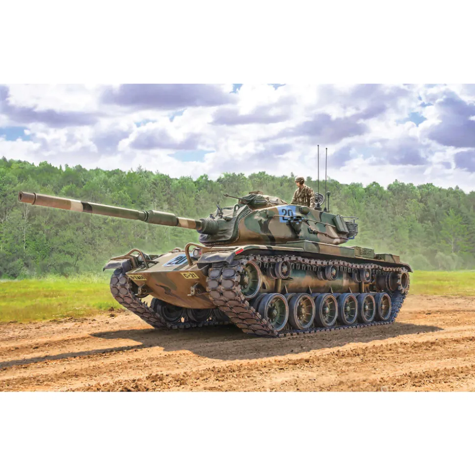 M60A3 Patton 1/35 Kit 1:35 Scale Plastic Model Kit by Italeri