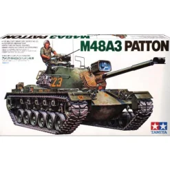 M48A3 Patton Tank 1/35 Kit 1:35 Scale by Tamiya