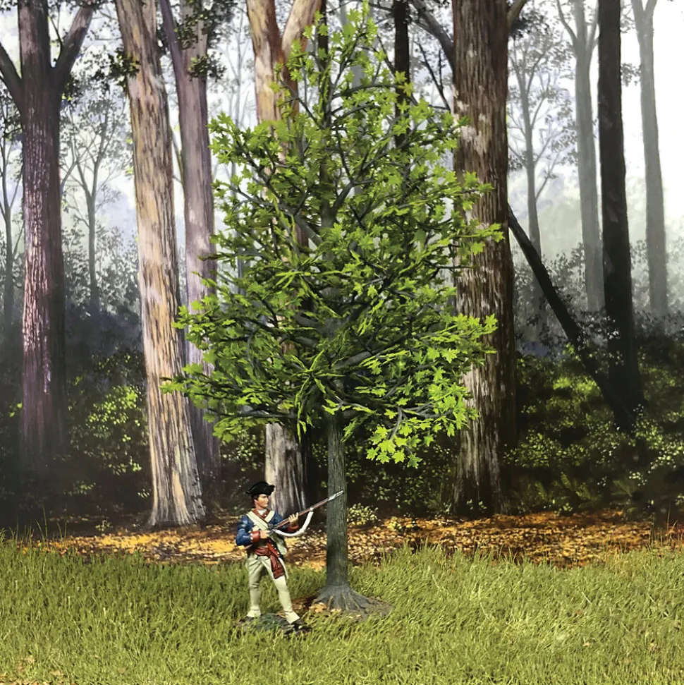 Maple Tree, Summer 11" Tall William Britain (53021) 1:30 Scale Resin by William Britain