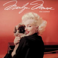 Marilyn Monroe 2026 Wall Calendar Stapled Wall Calendar by Carousel Calendars
