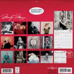 Marilyn Monroe 2026 Wall Calendar Stapled Wall Calendar by Carousel Calendars