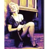 Marliyn Monroe Purple Metal Sign 2923 Tin by Desperate Enterprises