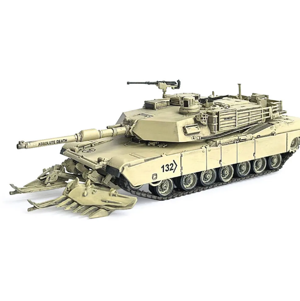 M1A2 SEP with Mine Plow Dragon Models (63191) 1:72 scale Plastic by Dragon Models