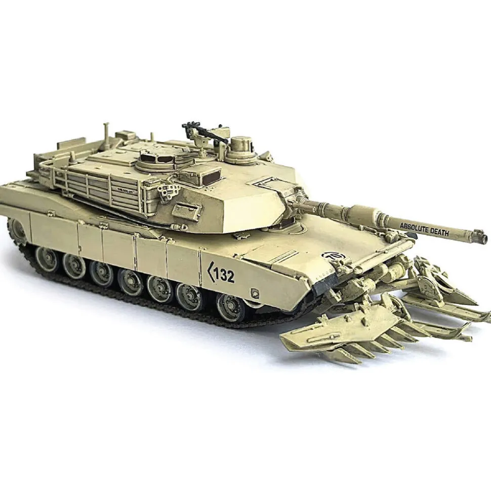 M1A2 SEP with Mine Plow Dragon Models (63191) 1:72 scale Plastic by Dragon Models
