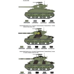 M4A1 Sherman with Infantry 1/35 Kit Italeri (6568s) 1:35 Scale Plastic by Italeri