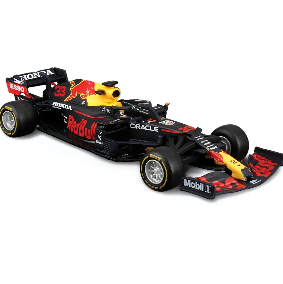 Max Verstappen 4 Time Formula 1 World Champion Diecast Collection 1:43 Scale Diecast Model Car by Bburago